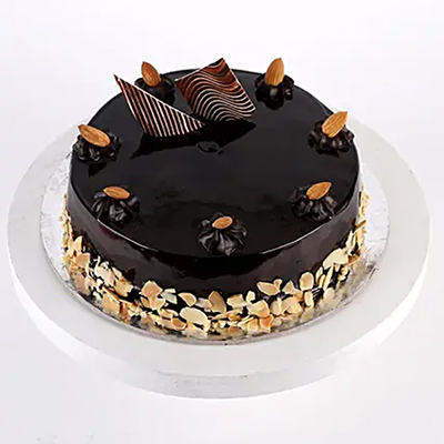"Delicious Round shape chocolate cake - 1kg - Click here to View more details about this Product